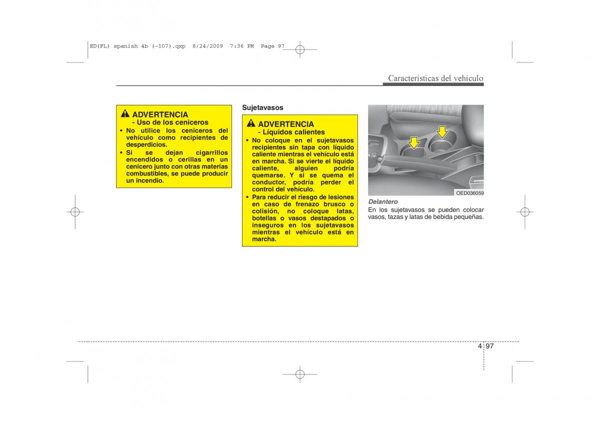 KIA Ceed I 1 manual del propietario / page 172