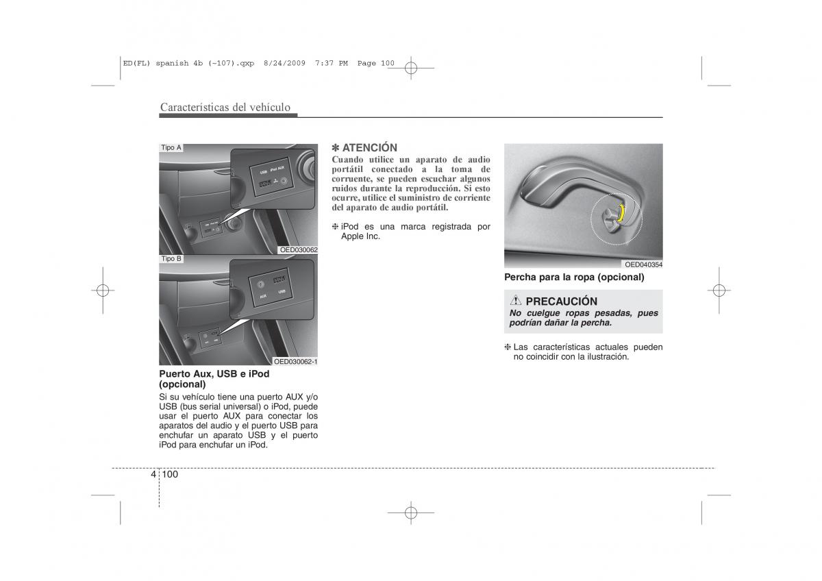 KIA Ceed I 1 manual del propietario / page 175