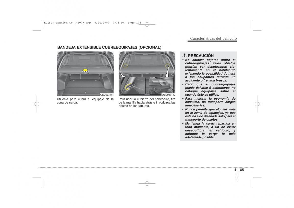 KIA Ceed I 1 manual del propietario / page 180