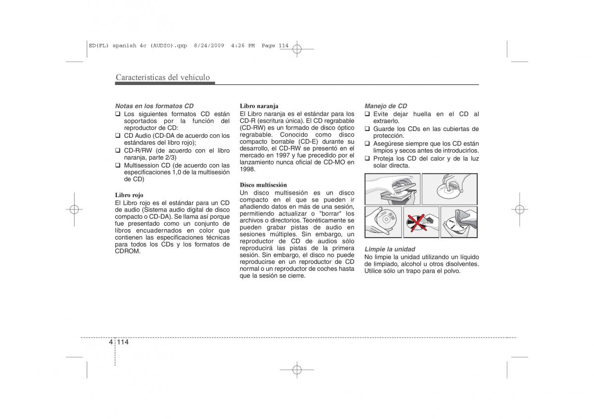 KIA Ceed I 1 manual del propietario / page 189