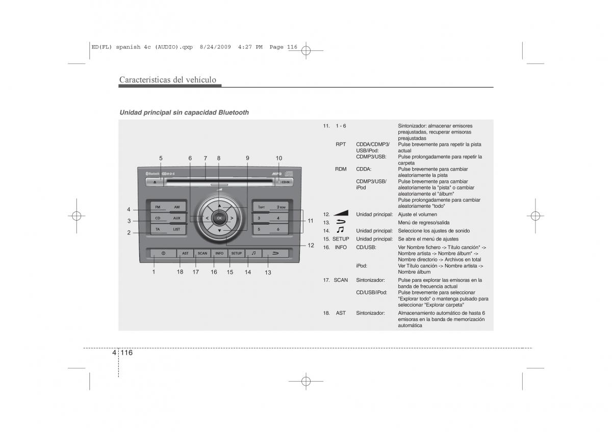 KIA Ceed I 1 manual del propietario / page 191