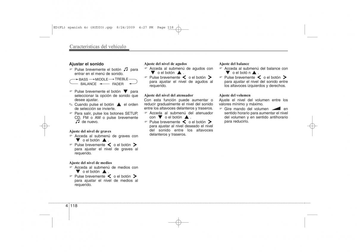 KIA Ceed I 1 manual del propietario / page 193