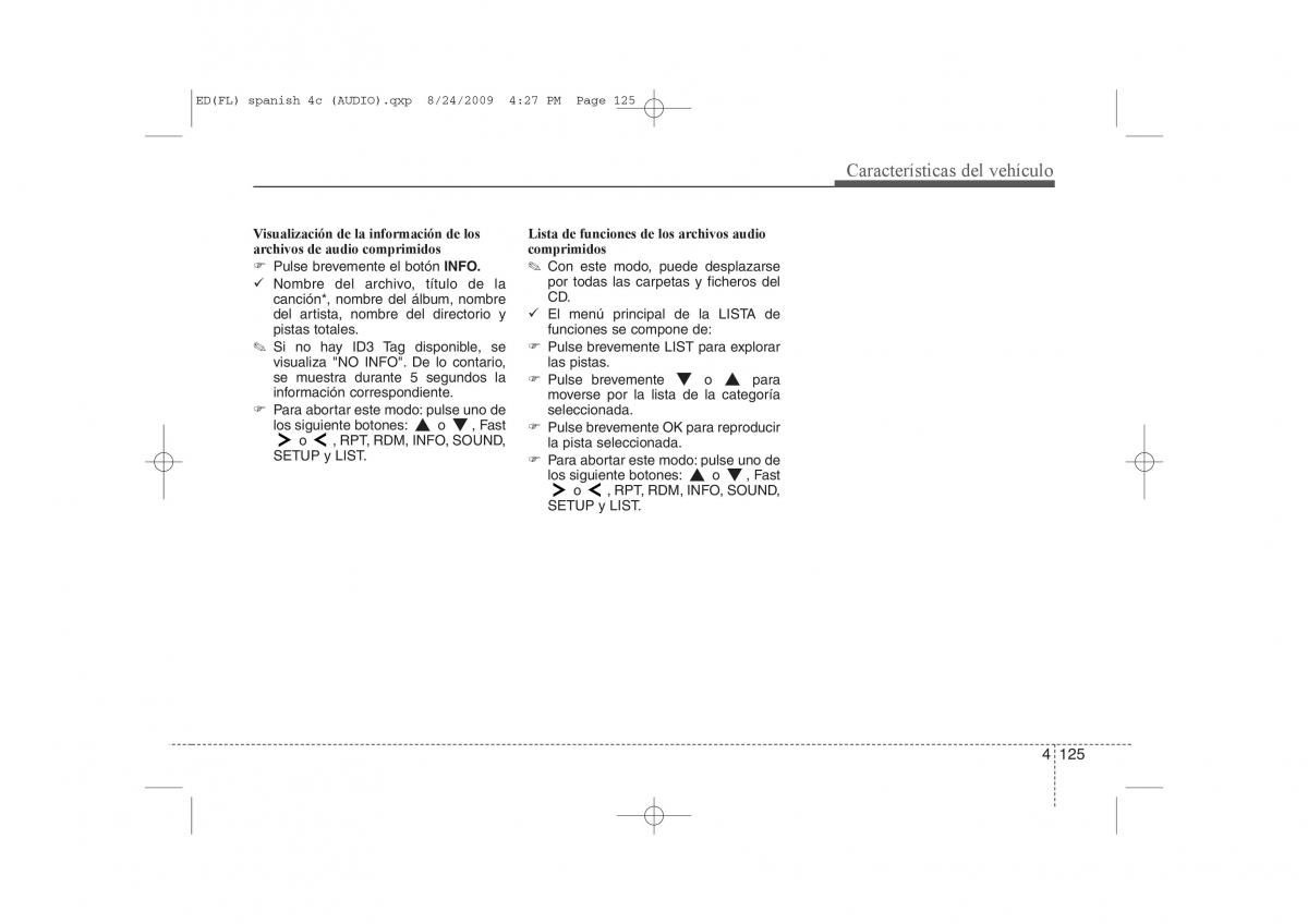 KIA Ceed I 1 manual del propietario / page 200