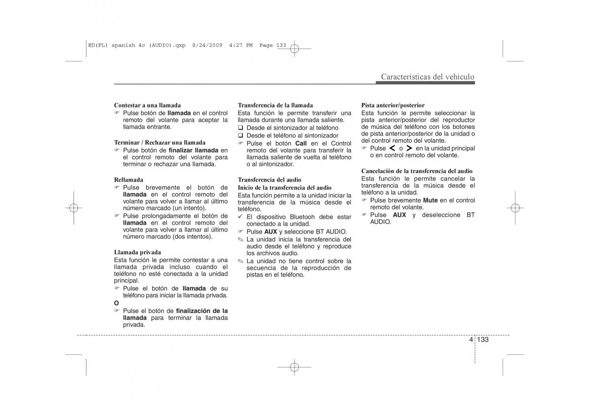 KIA Ceed I 1 manual del propietario / page 208