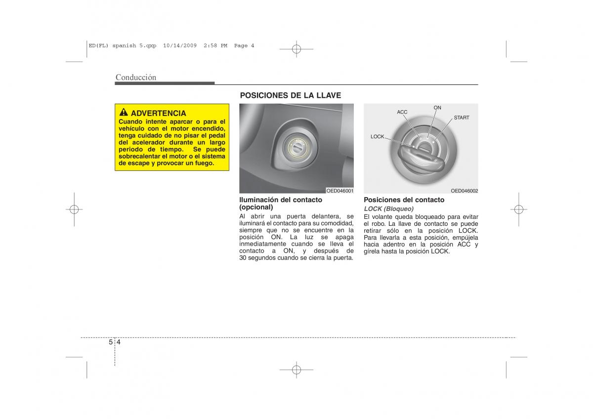 KIA Ceed I 1 manual del propietario / page 220