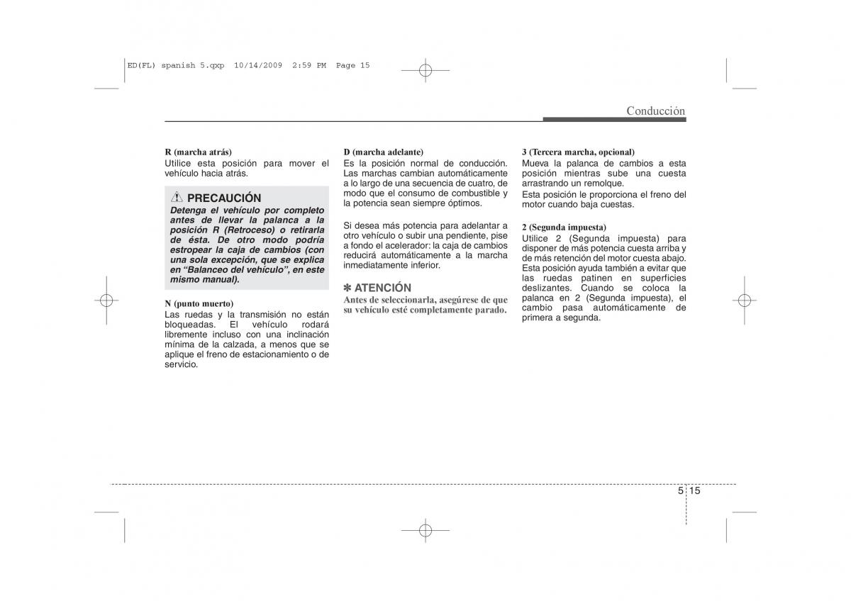 KIA Ceed I 1 manual del propietario / page 231