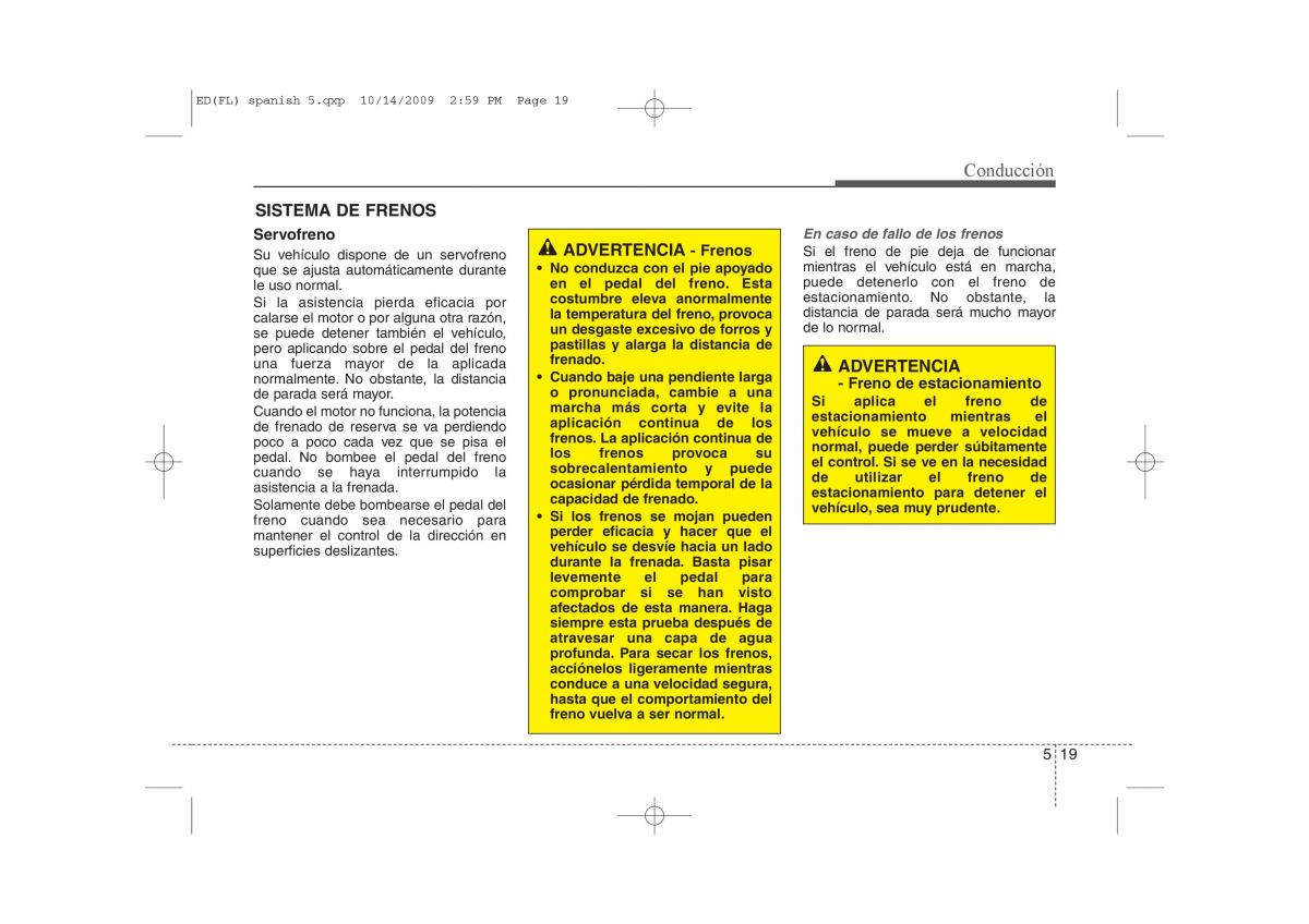 KIA Ceed I 1 manual del propietario / page 235