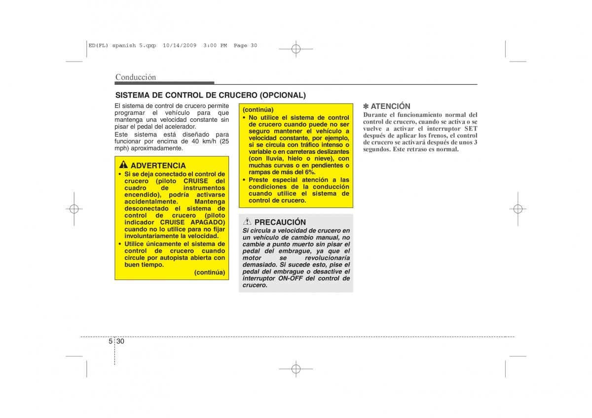 KIA Ceed I 1 manual del propietario / page 246