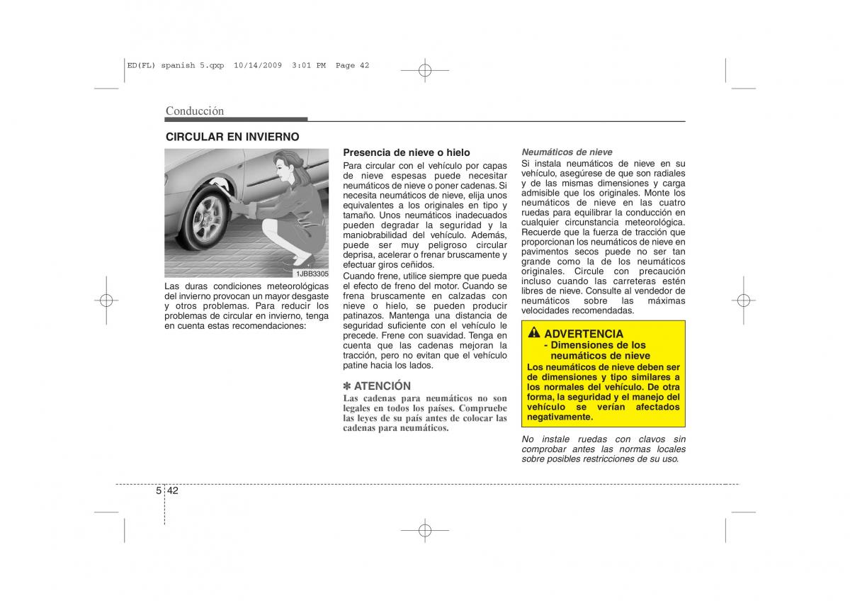 KIA Ceed I 1 manual del propietario / page 258