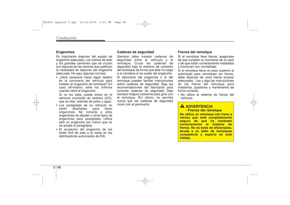 KIA Ceed I 1 manual del propietario / page 264