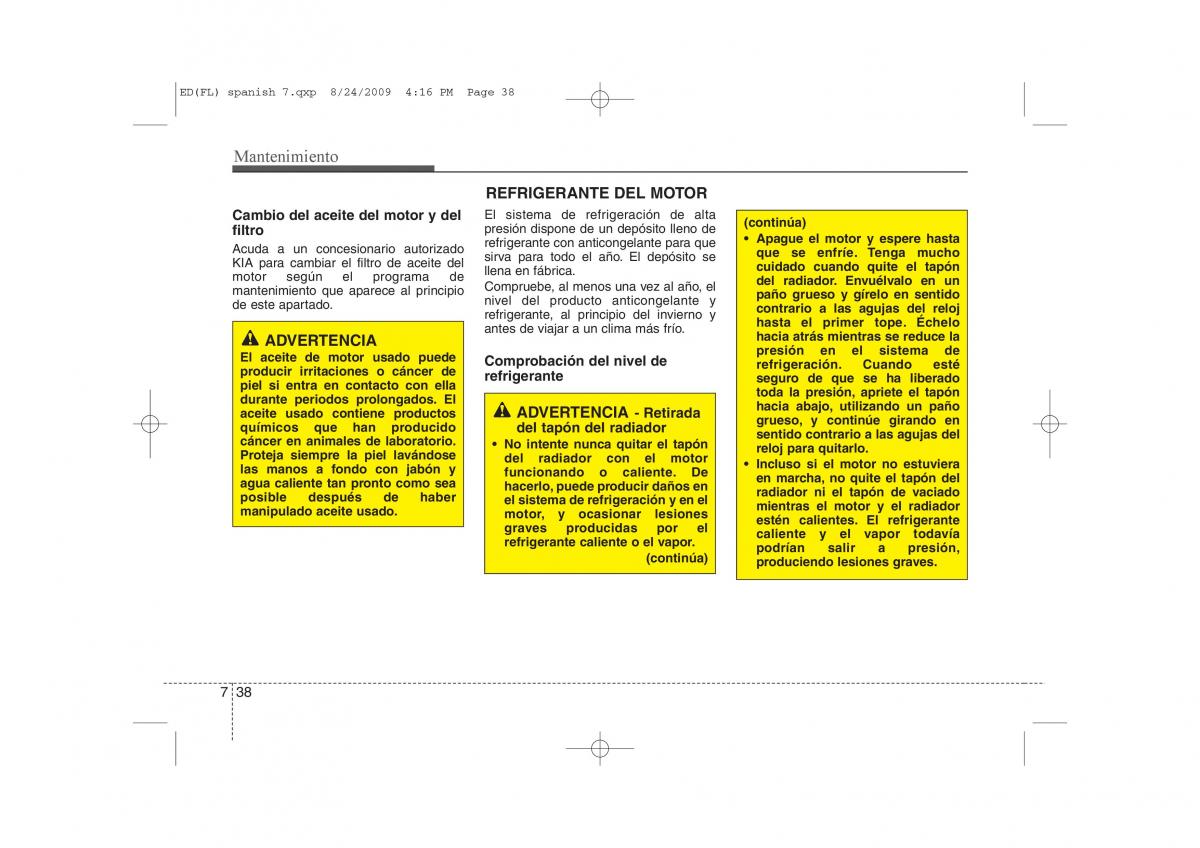 KIA Ceed I 1 manual del propietario / page 334