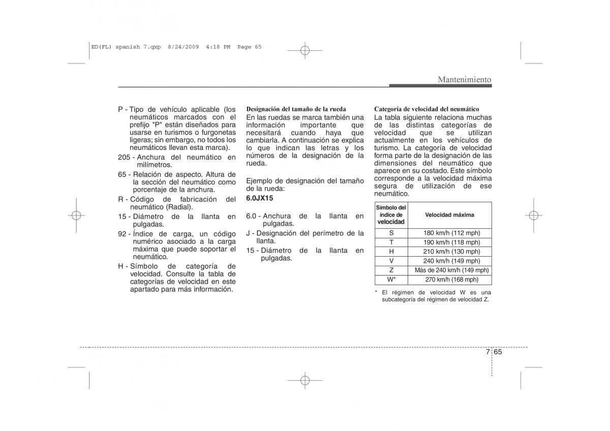 KIA Ceed I 1 manual del propietario / page 361