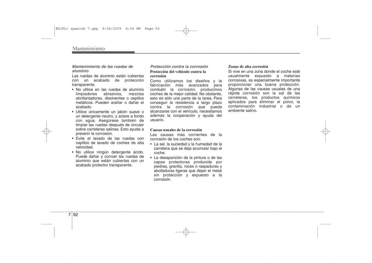 KIA Ceed I 1 manual del propietario / page 388