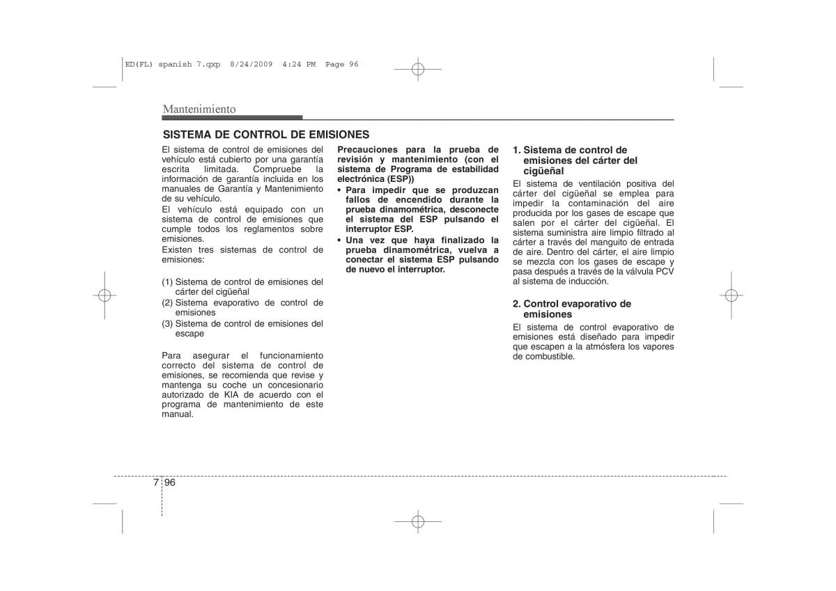 KIA Ceed I 1 manual del propietario / page 392