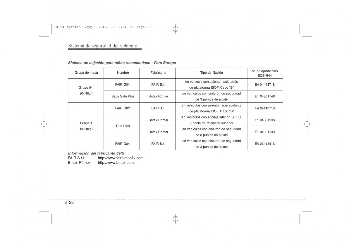 KIA Ceed I 1 manual del propietario / page 52