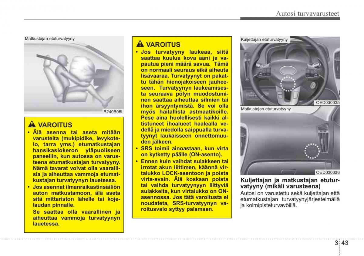 KIA Ceed I 1 omistajan kasikirja / page 57