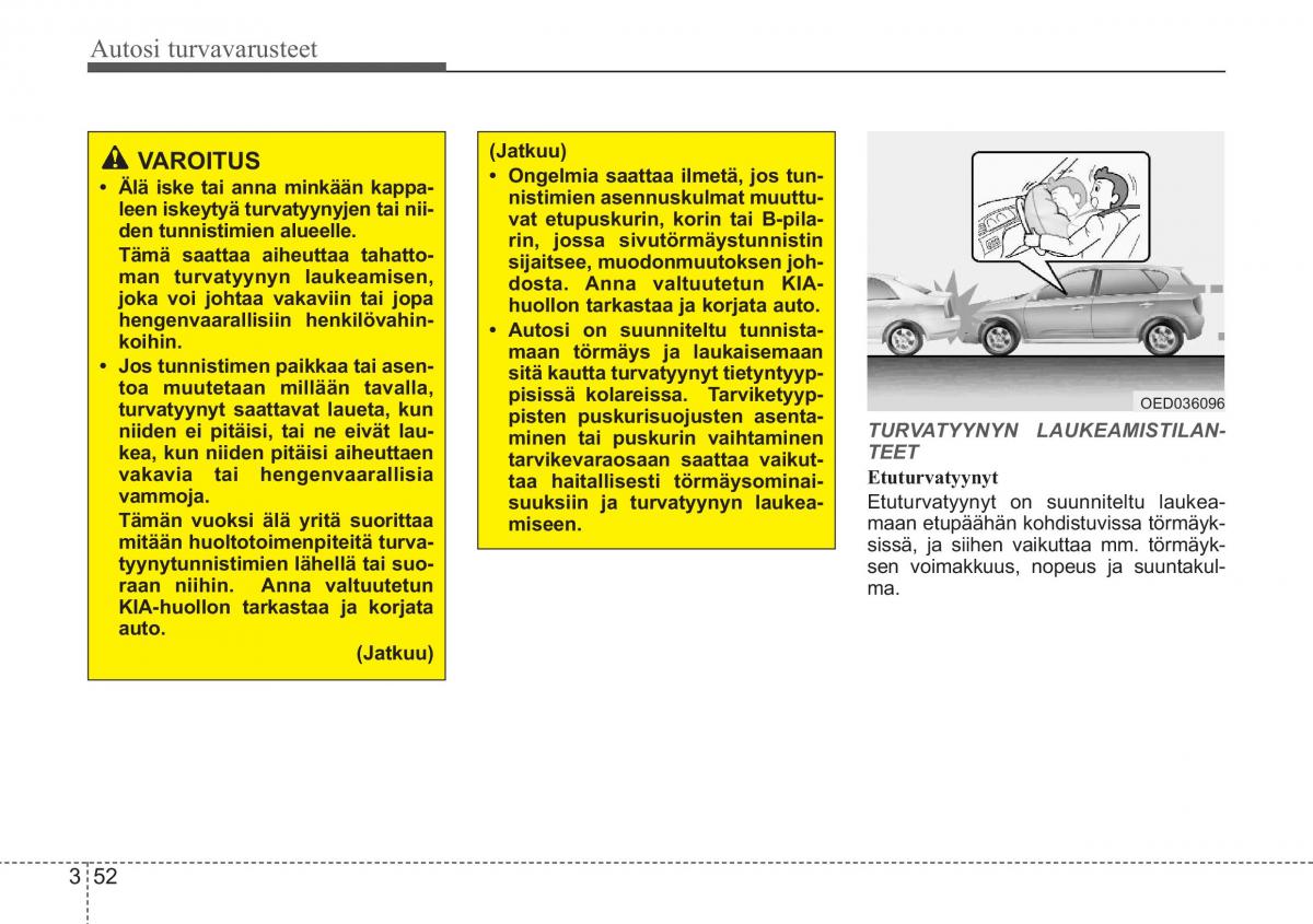 KIA Ceed I 1 omistajan kasikirja / page 66