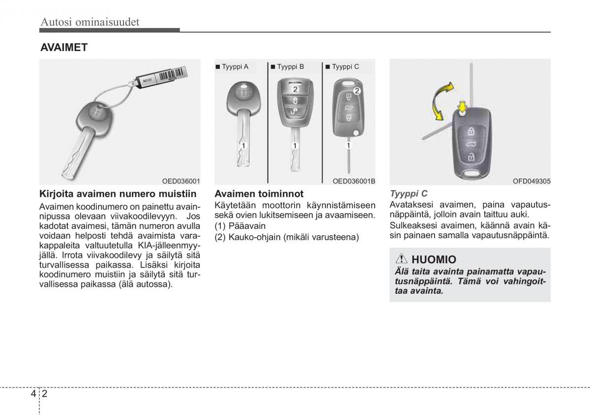 KIA Ceed I 1 omistajan kasikirja / page 74