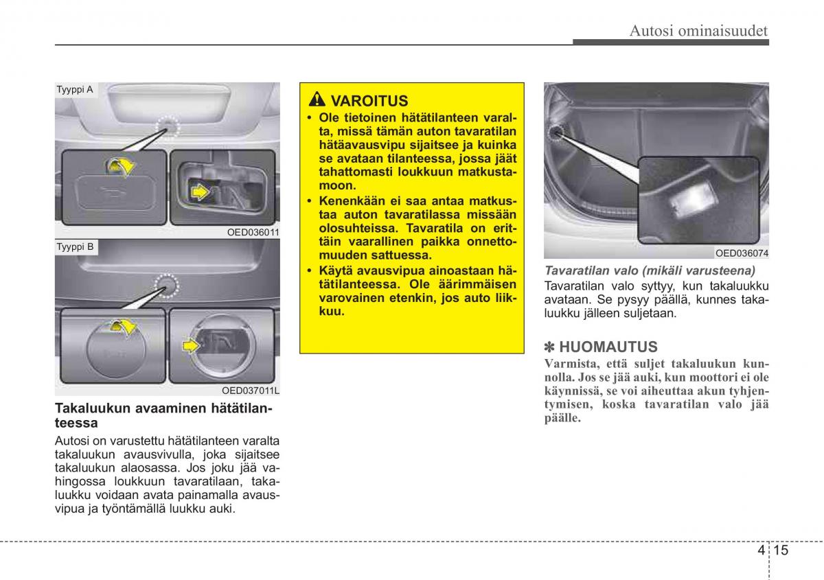 KIA Ceed I 1 omistajan kasikirja / page 87