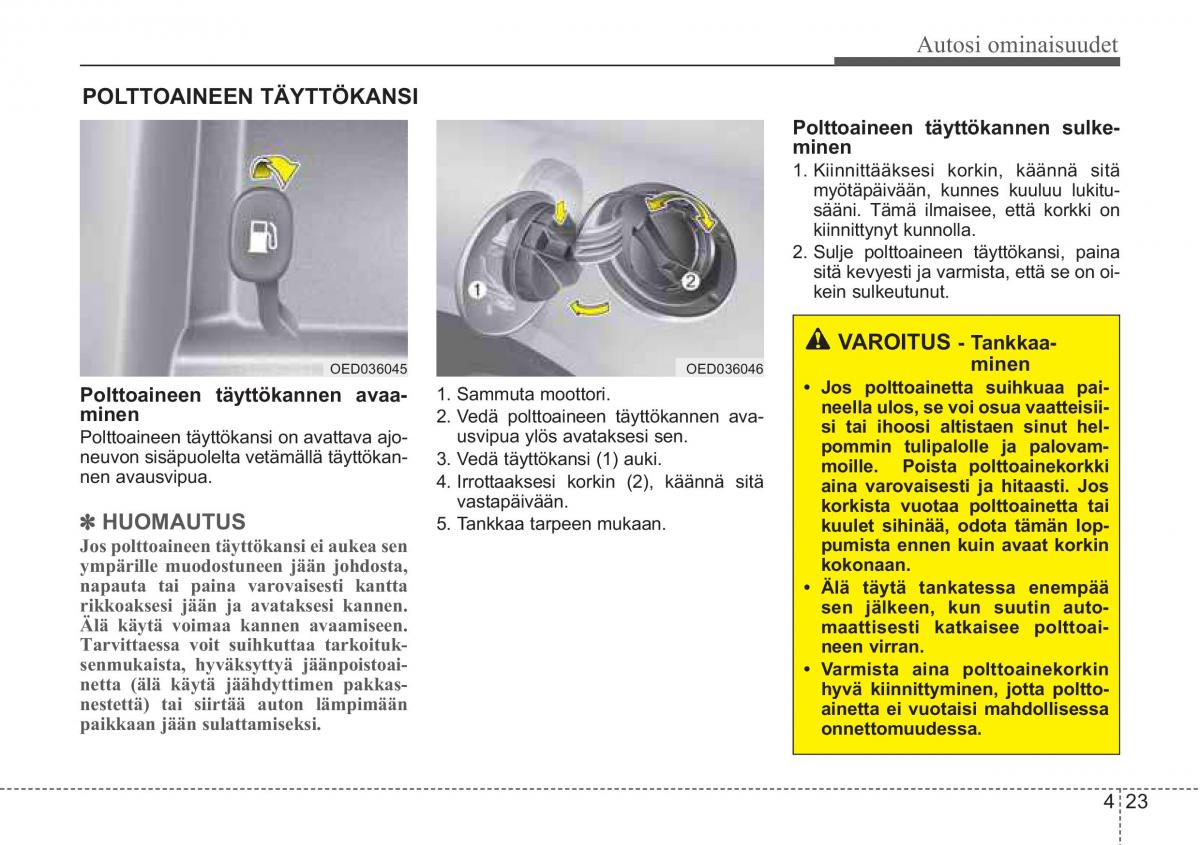 KIA Ceed I 1 omistajan kasikirja / page 95