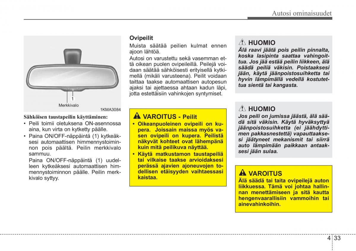 KIA Ceed I 1 omistajan kasikirja / page 105