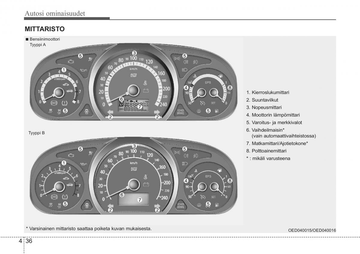 KIA Ceed I 1 omistajan kasikirja / page 108