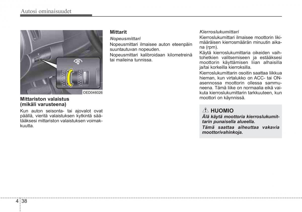 KIA Ceed I 1 omistajan kasikirja / page 110