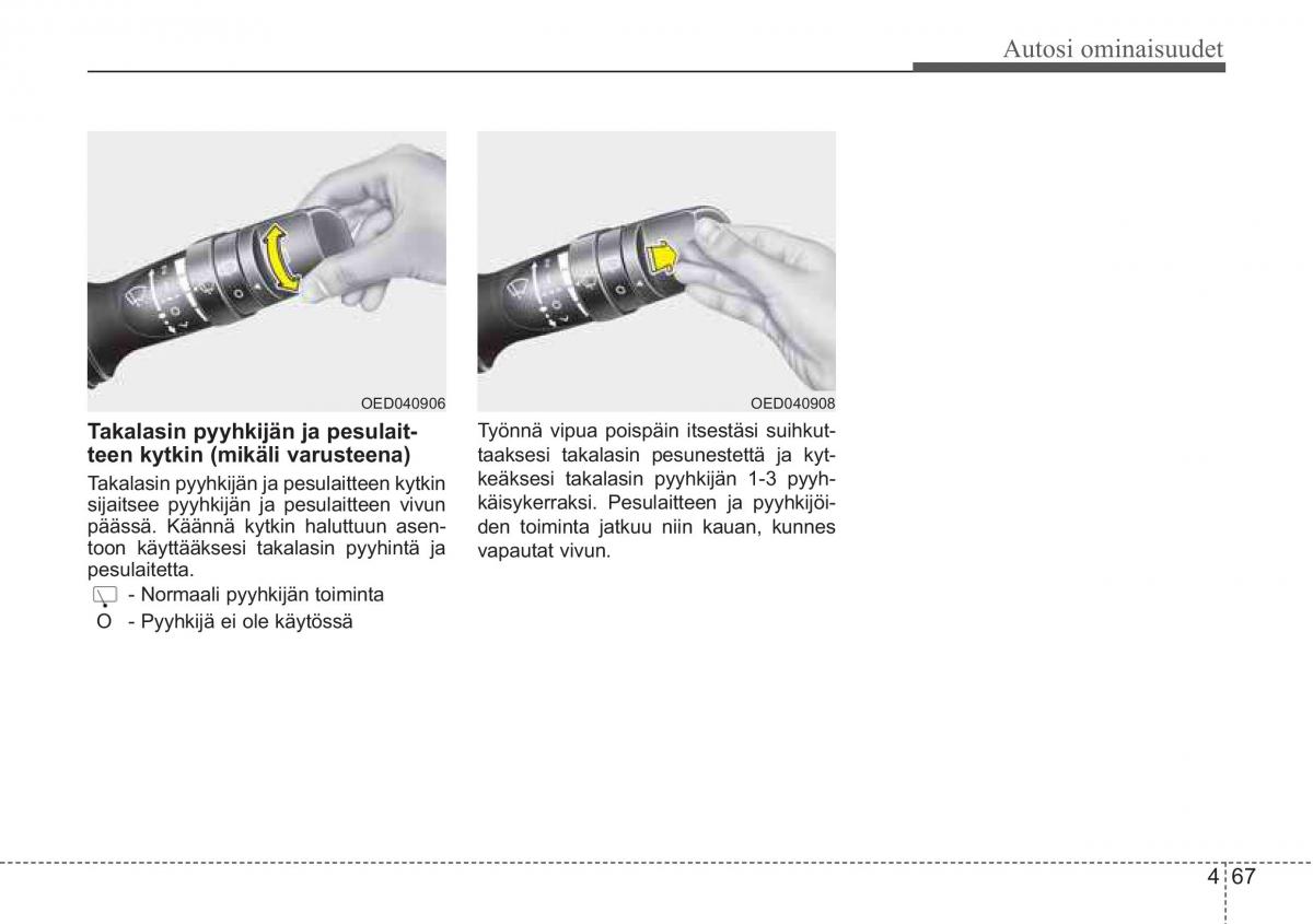 KIA Ceed I 1 omistajan kasikirja / page 139