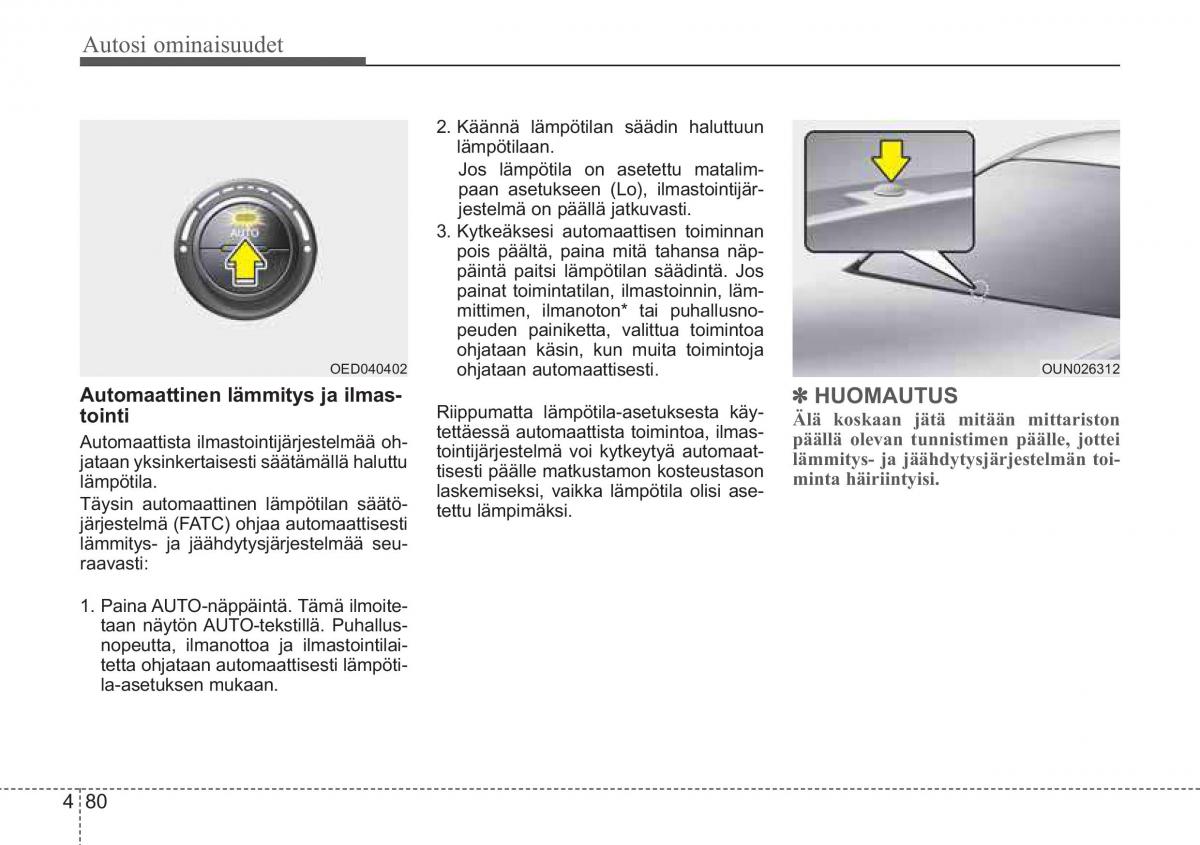 KIA Ceed I 1 omistajan kasikirja / page 152