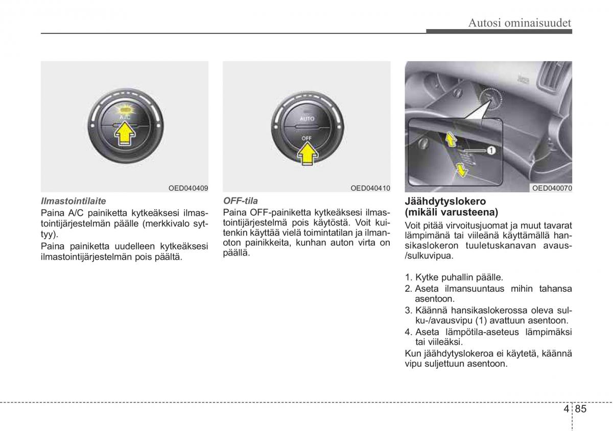 KIA Ceed I 1 omistajan kasikirja / page 157