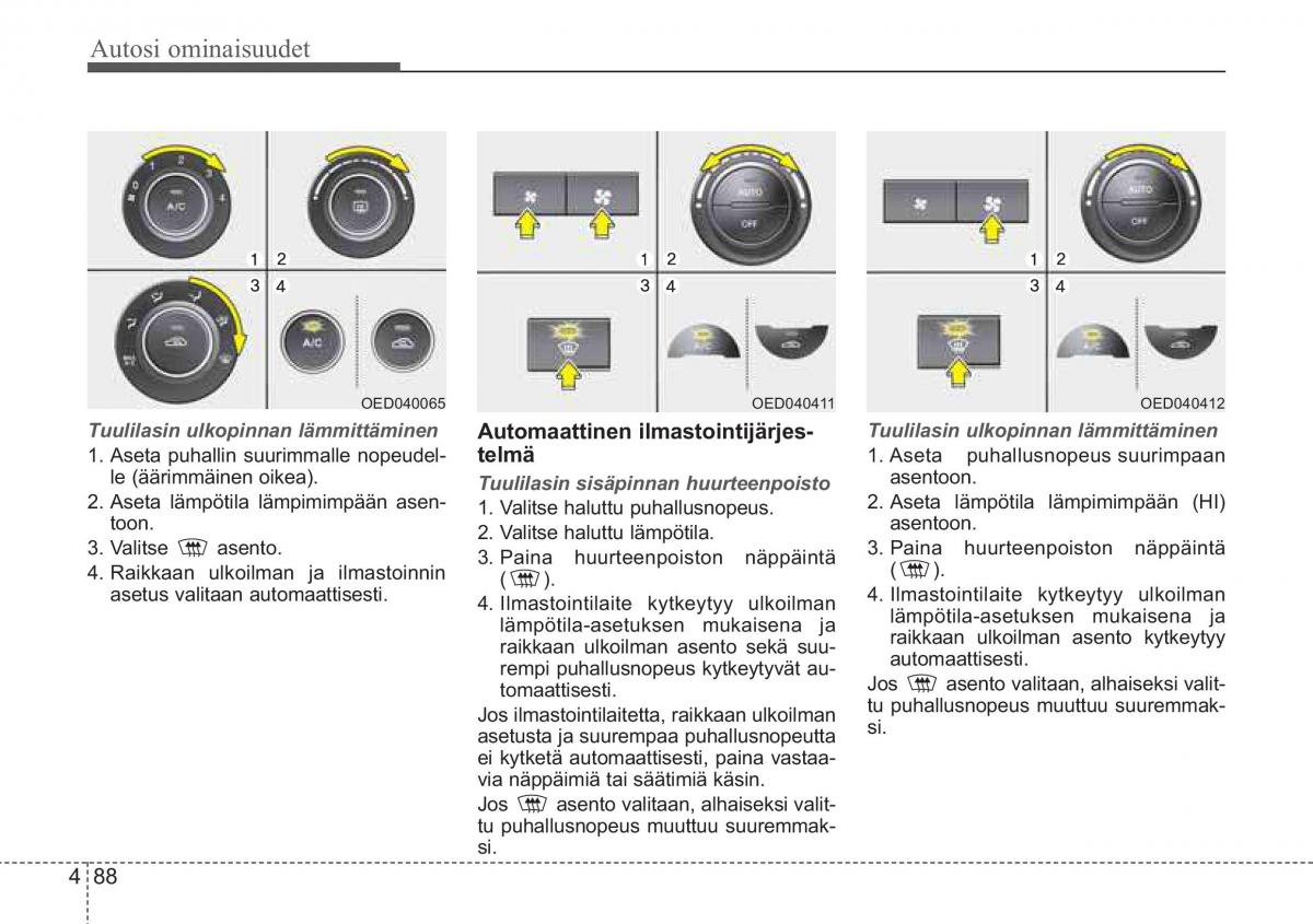 KIA Ceed I 1 omistajan kasikirja / page 160