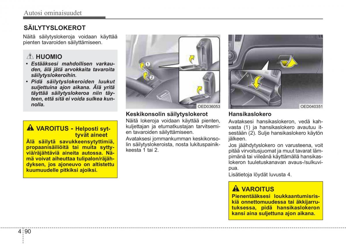 KIA Ceed I 1 omistajan kasikirja / page 162