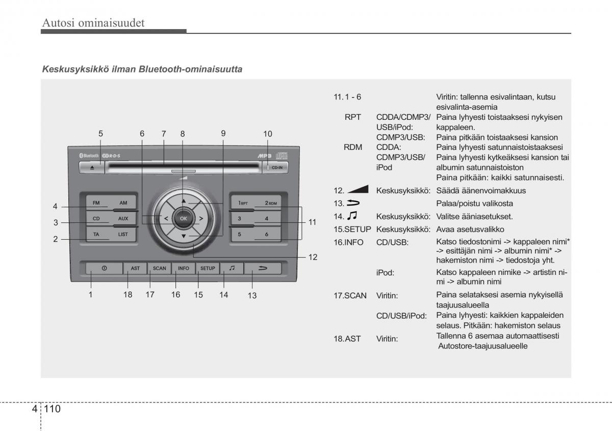 KIA Ceed I 1 omistajan kasikirja / page 182