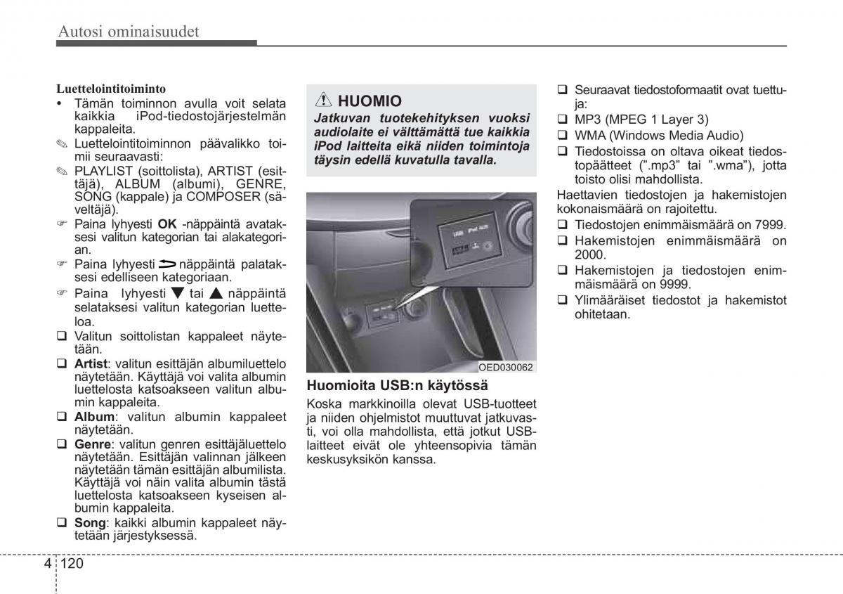 KIA Ceed I 1 omistajan kasikirja / page 192