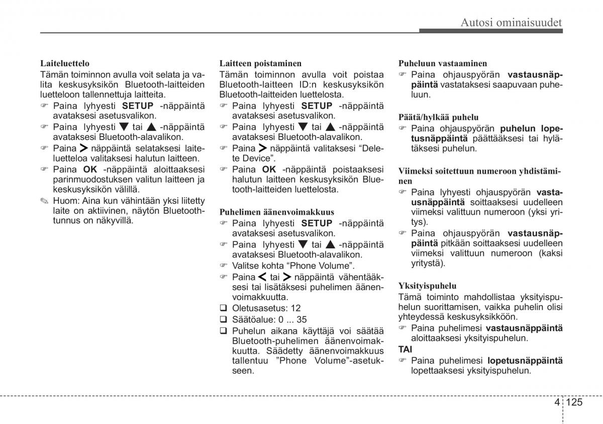 KIA Ceed I 1 omistajan kasikirja / page 197