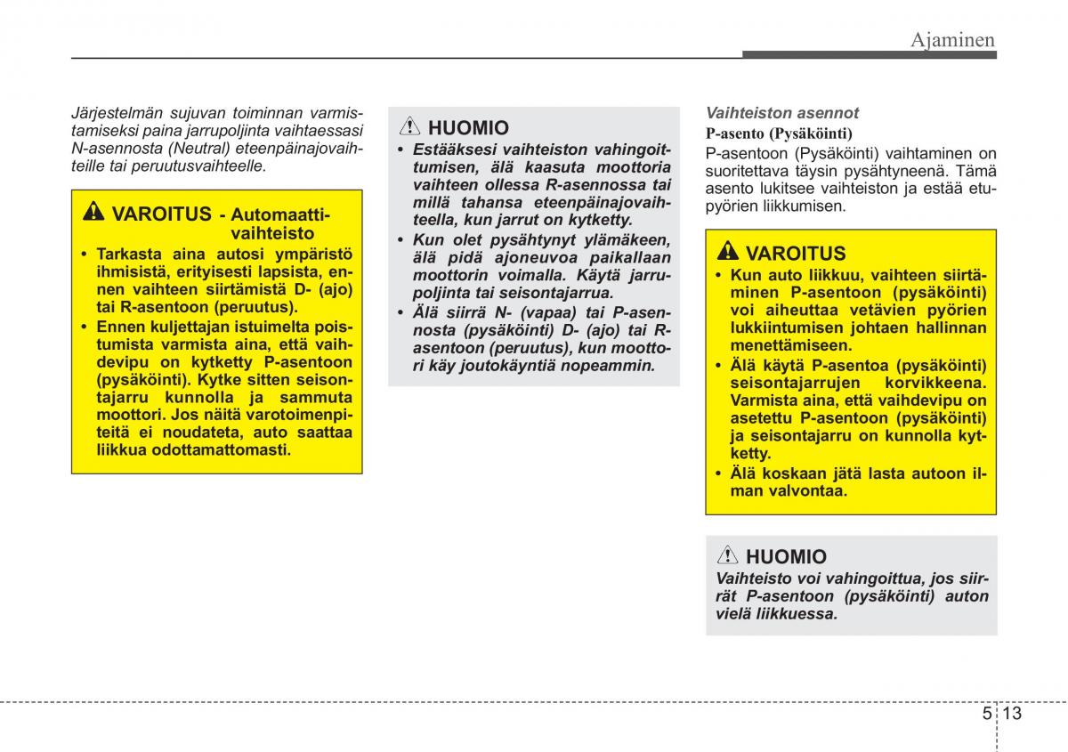 KIA Ceed I 1 omistajan kasikirja / page 219