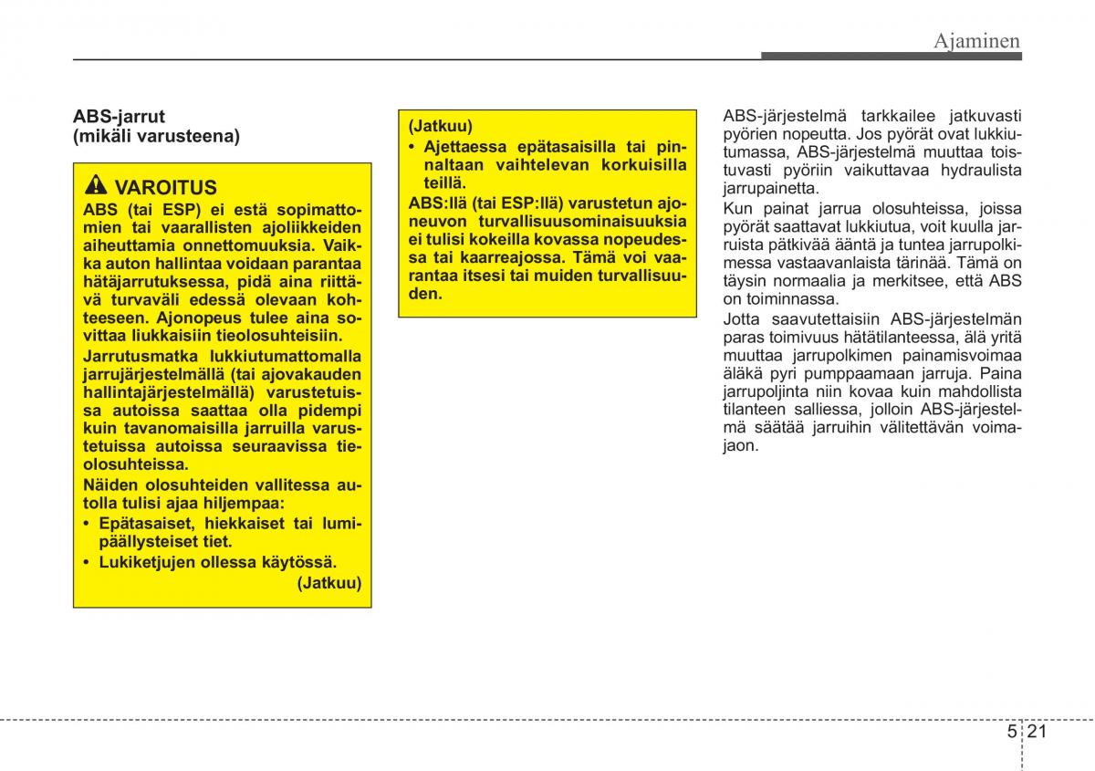 KIA Ceed I 1 omistajan kasikirja / page 227