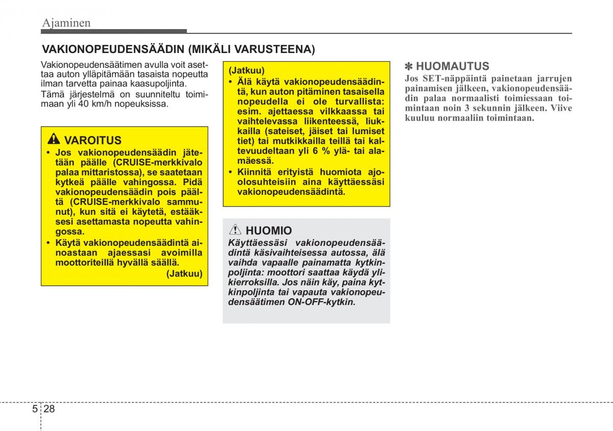 KIA Ceed I 1 omistajan kasikirja / page 234