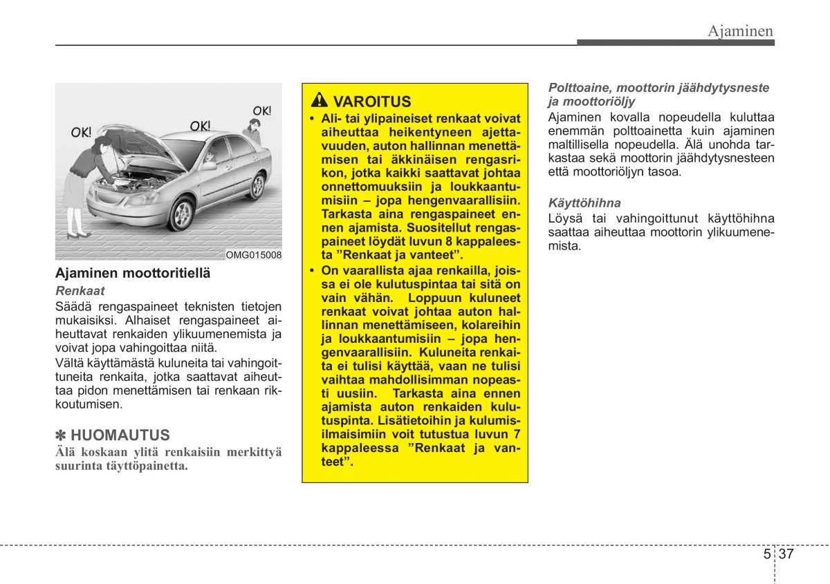 KIA Ceed I 1 omistajan kasikirja / page 243