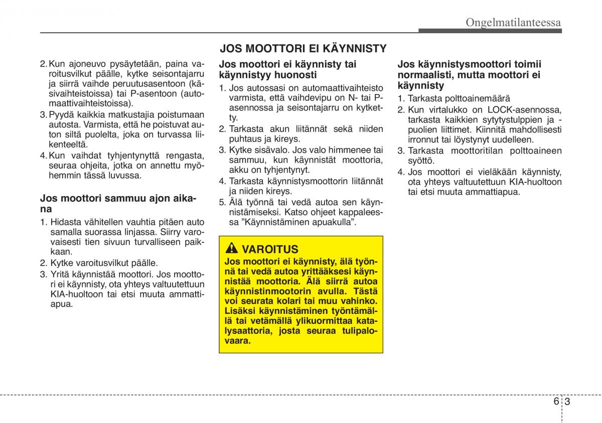 KIA Ceed I 1 omistajan kasikirja / page 259