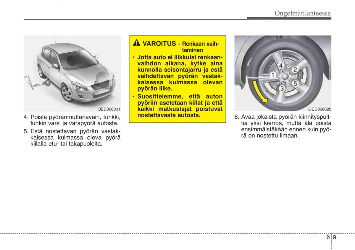 KIA Ceed I 1 omistajan kasikirja / page 265