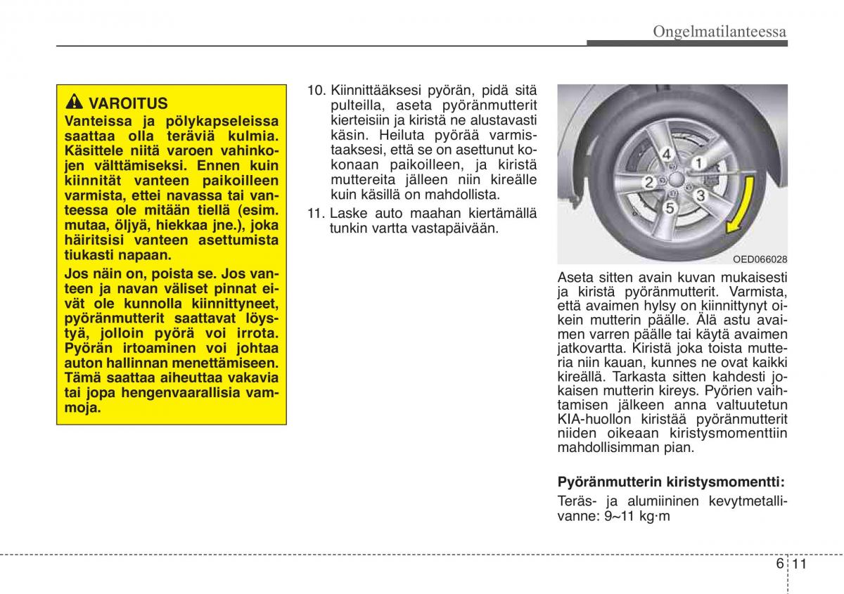 KIA Ceed I 1 omistajan kasikirja / page 267