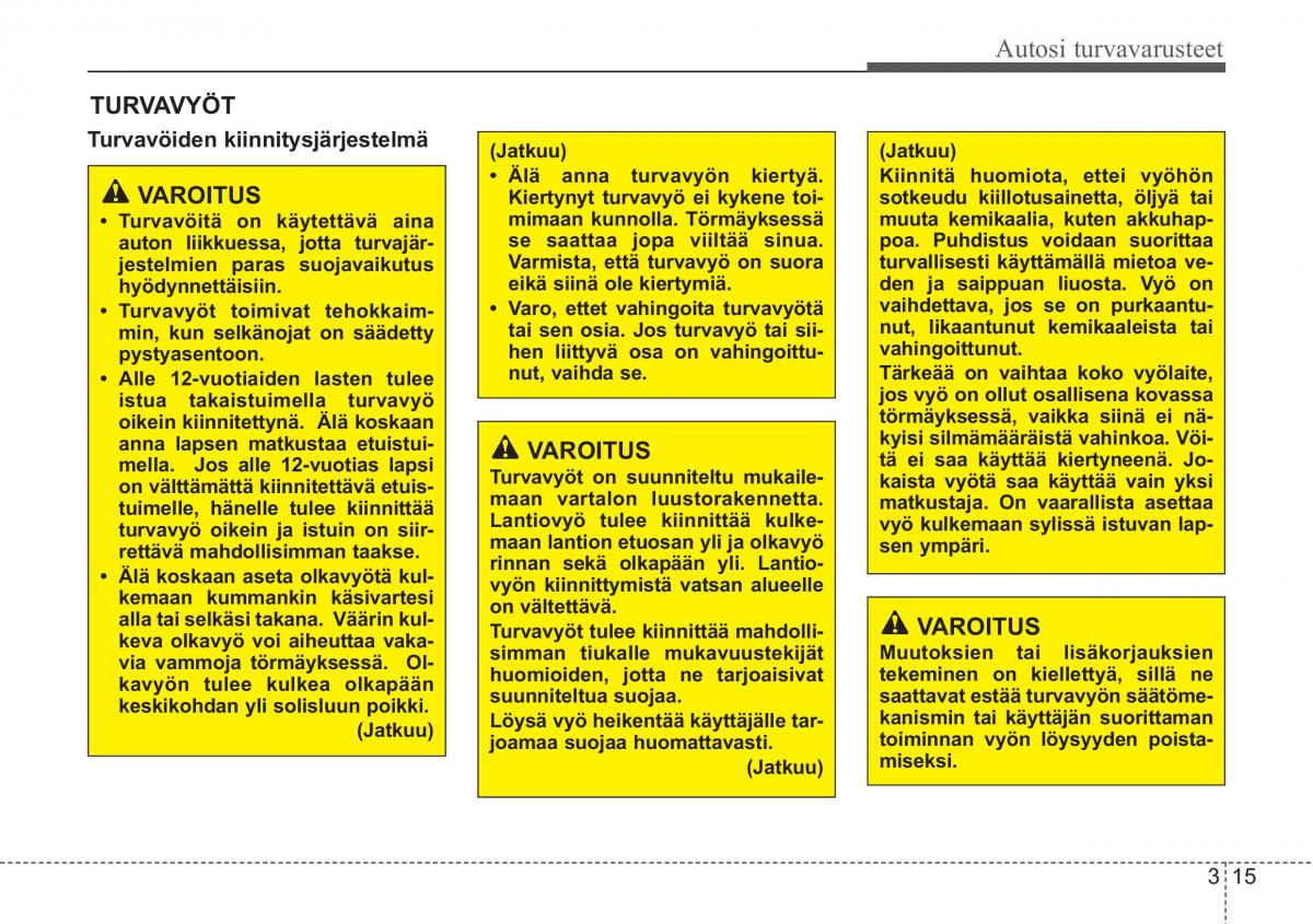 KIA Ceed I 1 omistajan kasikirja / page 29