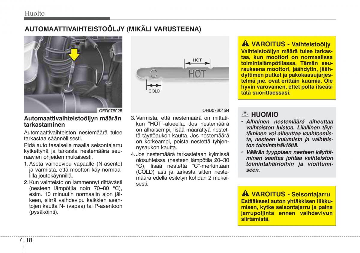 KIA Ceed I 1 omistajan kasikirja / page 298