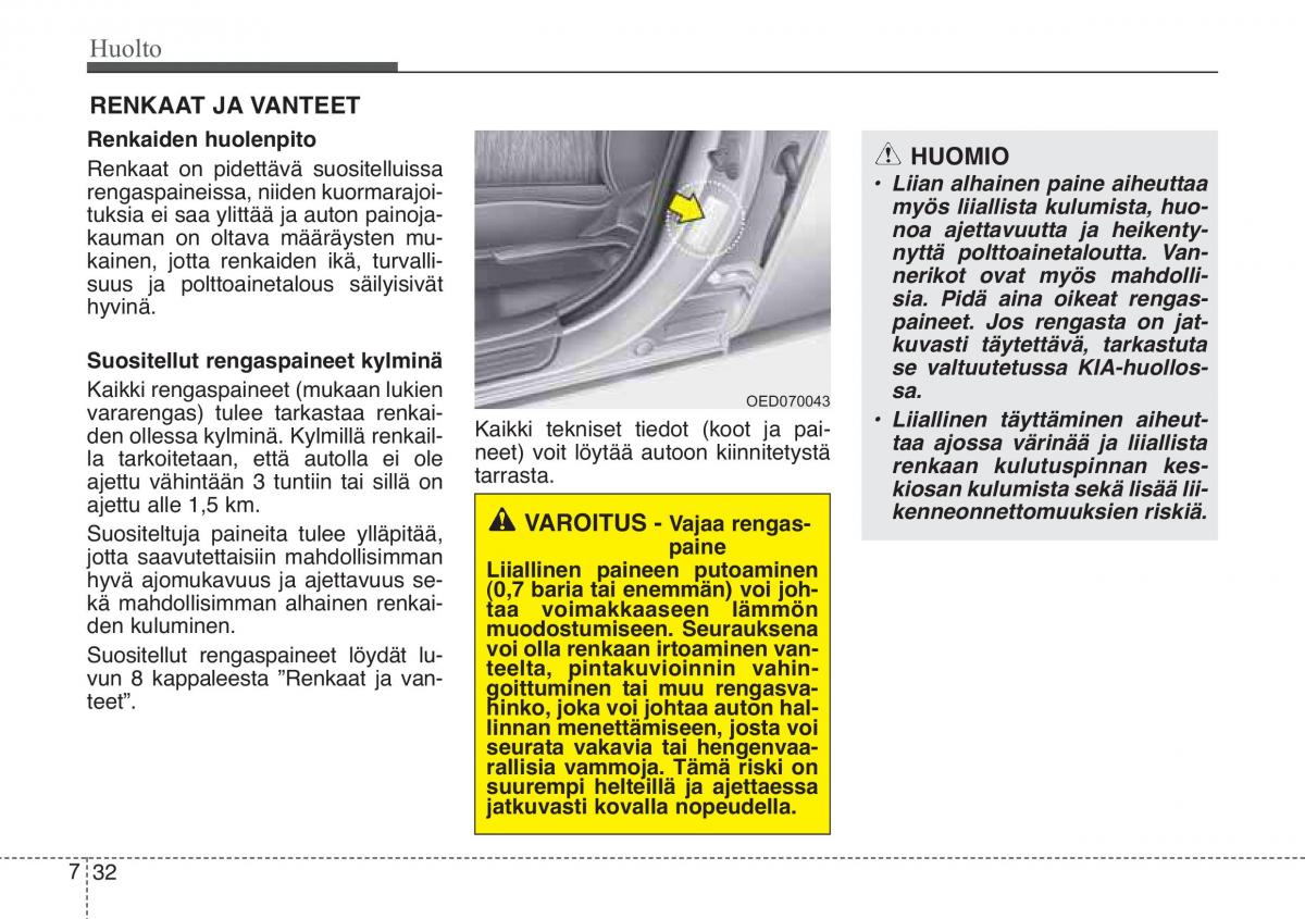 KIA Ceed I 1 omistajan kasikirja / page 312