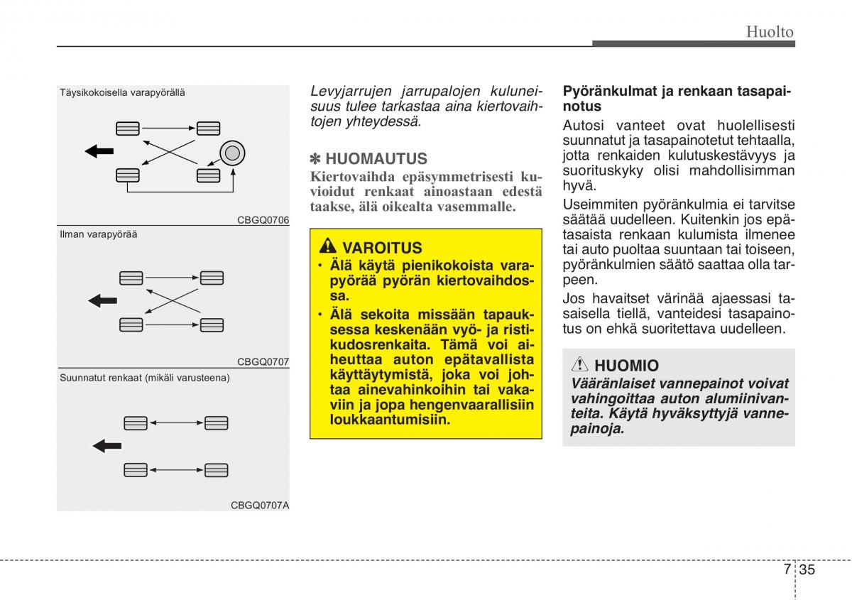 KIA Ceed I 1 omistajan kasikirja / page 315