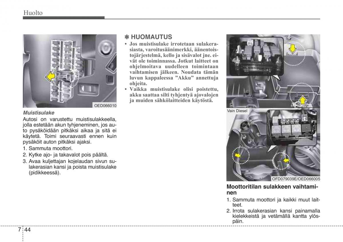 KIA Ceed I 1 omistajan kasikirja / page 324