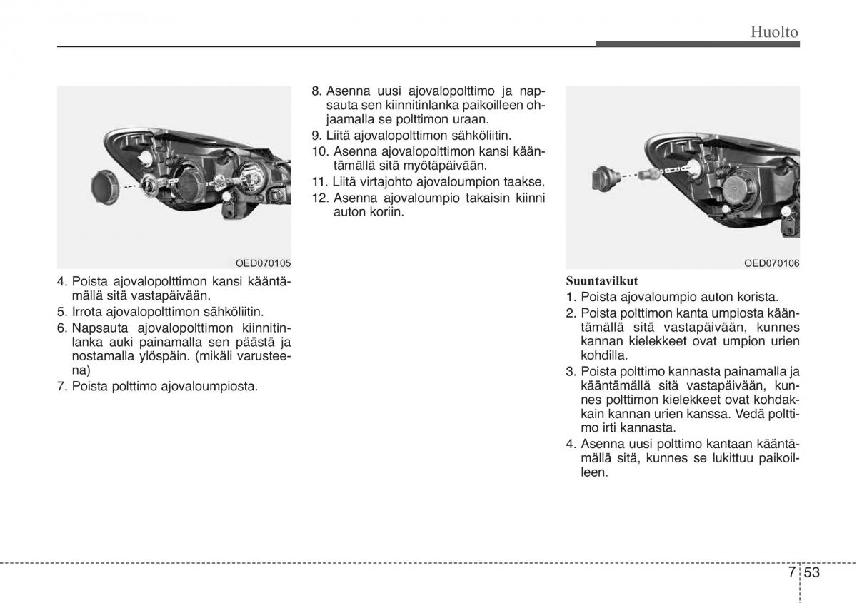 KIA Ceed I 1 omistajan kasikirja / page 333