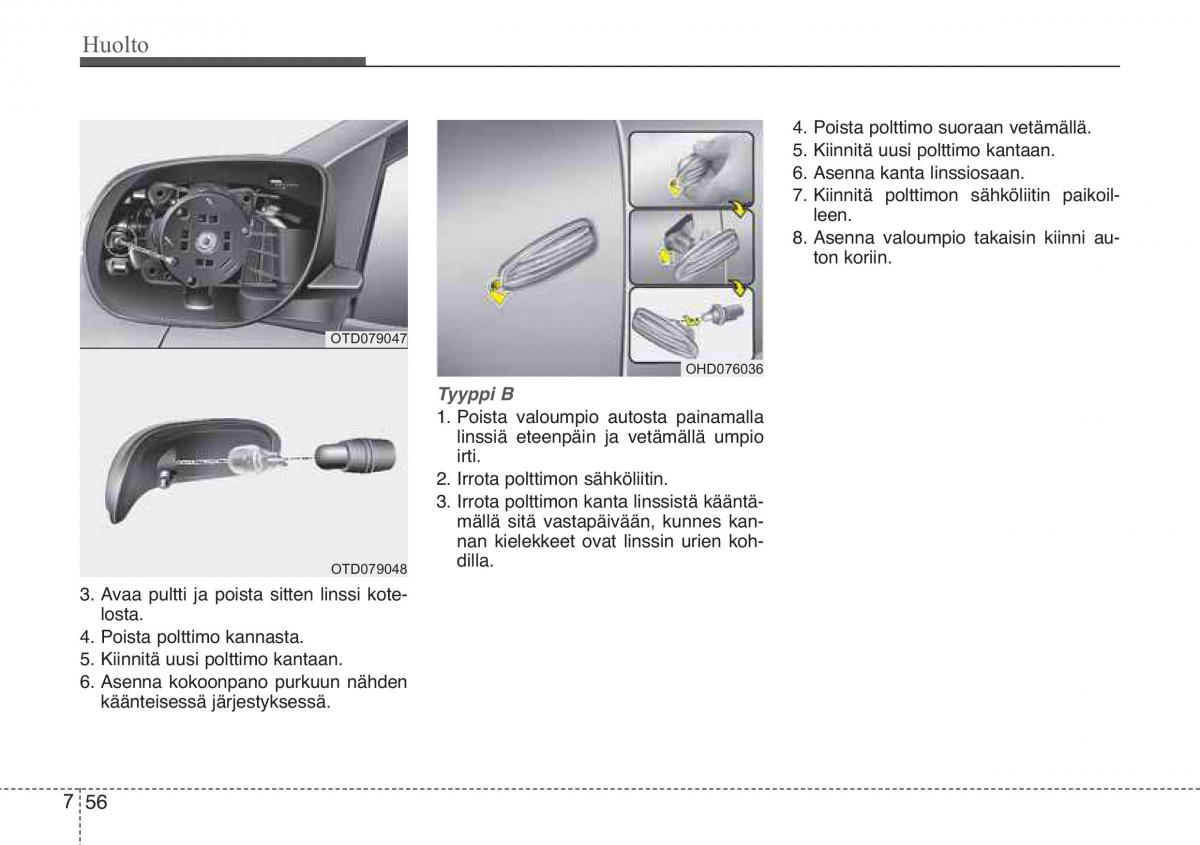 KIA Ceed I 1 omistajan kasikirja / page 336