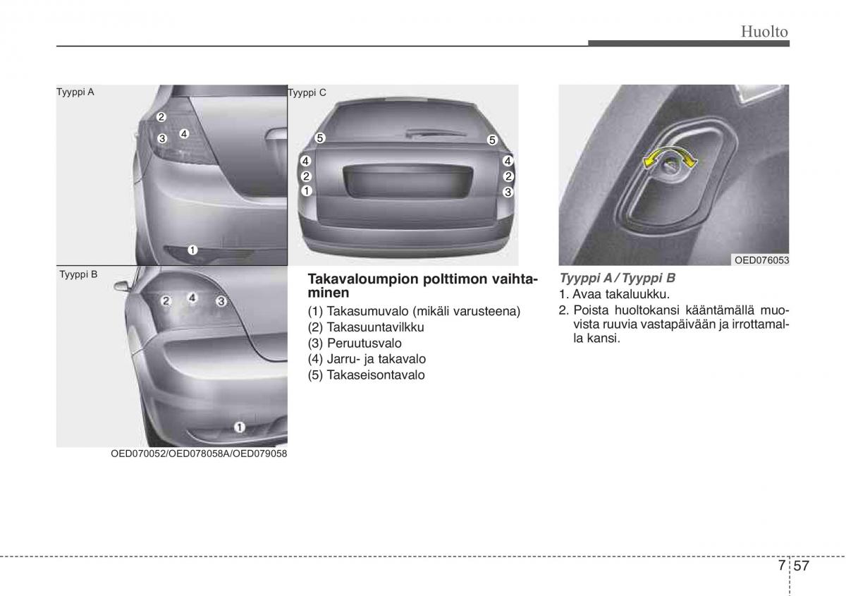 KIA Ceed I 1 omistajan kasikirja / page 337